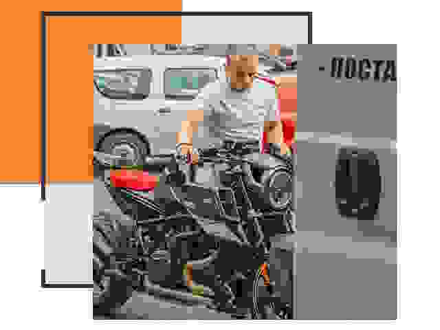Перевозка мотоцикла по России - Услуги Перевозка-Лнт